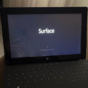 Microsoft Surface with Black Keyboard